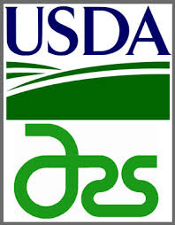 The usda logo with a green and white background.