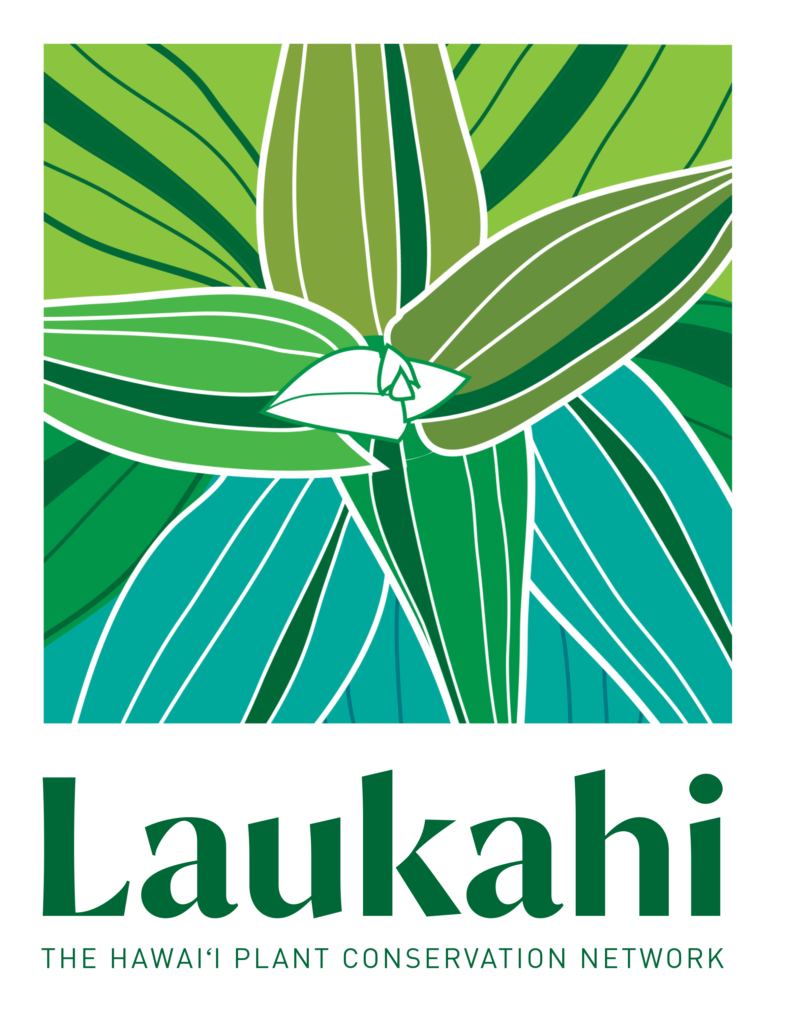 The logo for the hawaiian plant conservation network.